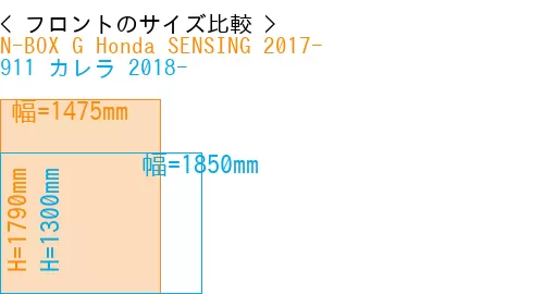 #N-BOX G Honda SENSING 2017- + 911 カレラ 2018-
